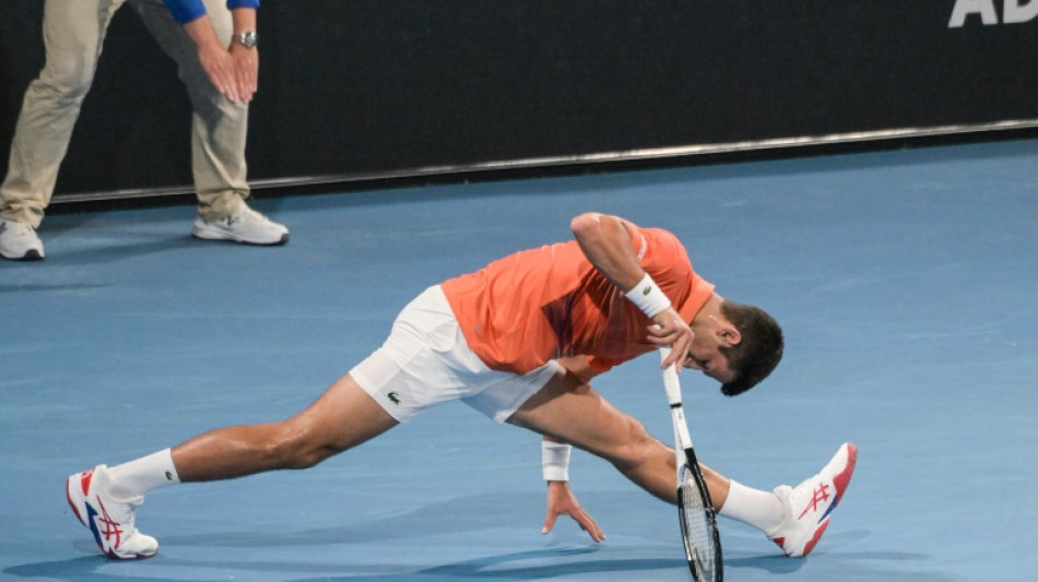 Injury scare as Djokovic beats Medvedev to make Adelaide final, qualifier stuns Jabeur