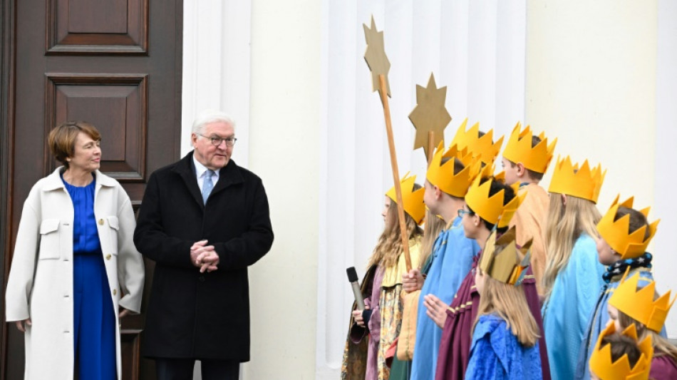 Bundespräsident Steinmeier empfängt Sternsinger in Schloss Bellevue