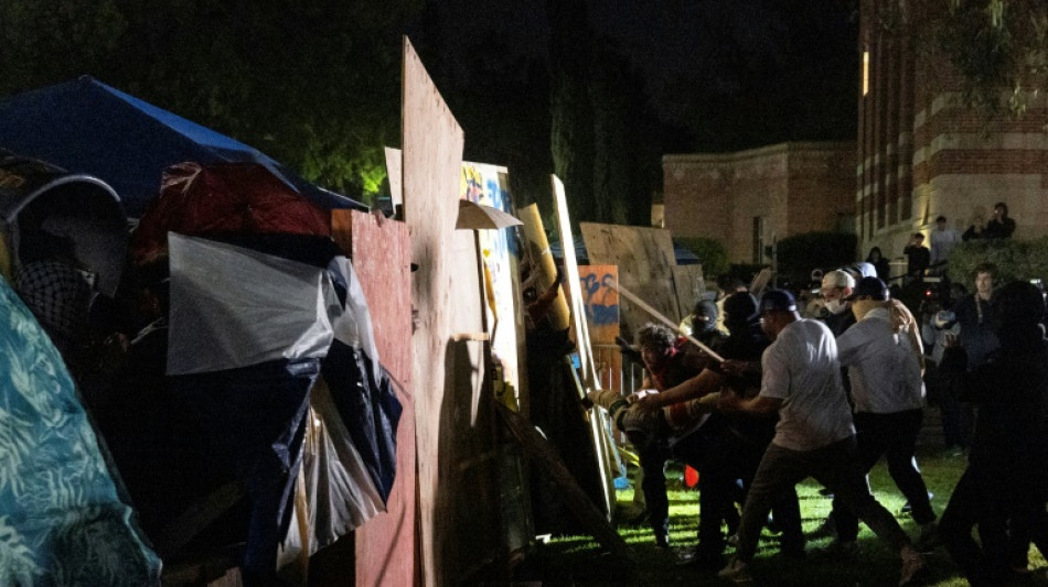 Gewaltsame Zusammenstöße bei pro-palästinensischen Protesten an University of California