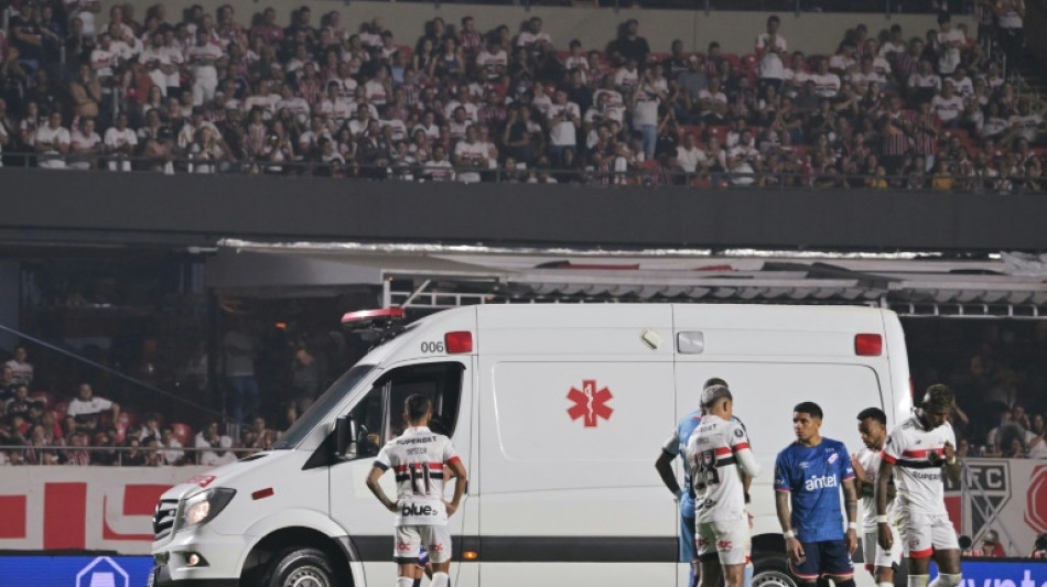 Izquierdo, do Nacional, tem piora no quadro após sofrer arritmia em jogo contra o São Paulo