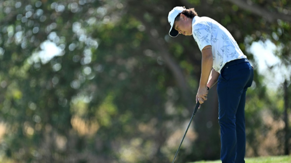 Australian rising golf star loses sight in eye after freak accident