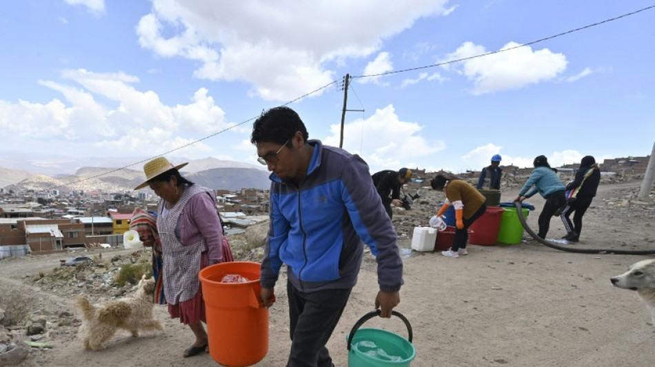 Potosí, aguanta la sed por la sequía en Bolivia en medio de la incesante operación minera  