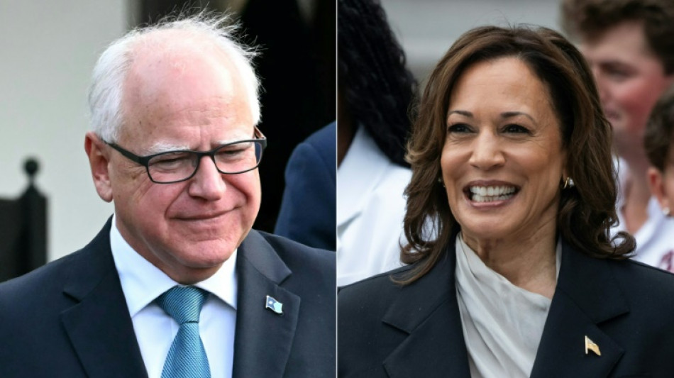 Harris picks 'real deal' governor Walz as running mate