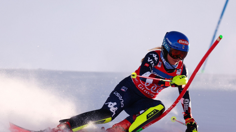 Sci: Shiffrin 5/a nella prima manche dello slalom a Courchevel