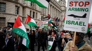 Marcia pro-palestinese a Londra alla vigilia della tregua a Gaza