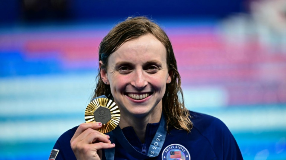 Natation: Katie Ledecky dans l'histoire, le relais bleu au pied du podium