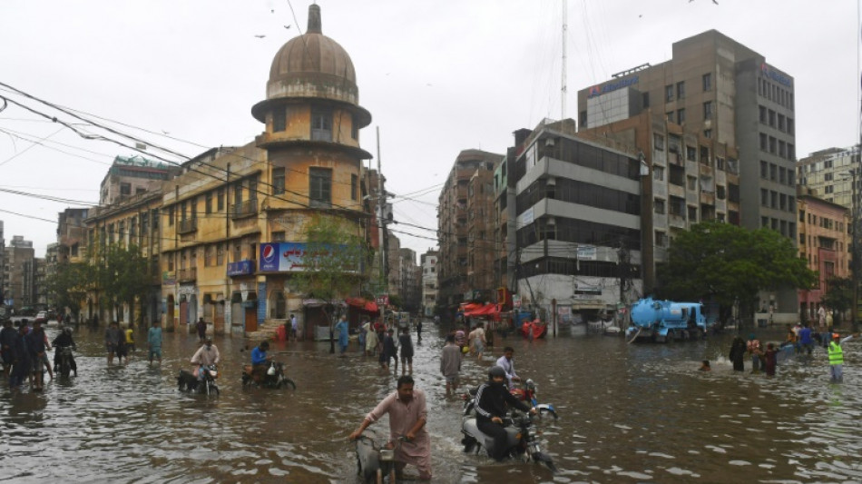 Misery for millions as monsoon pounds Pakistan port city