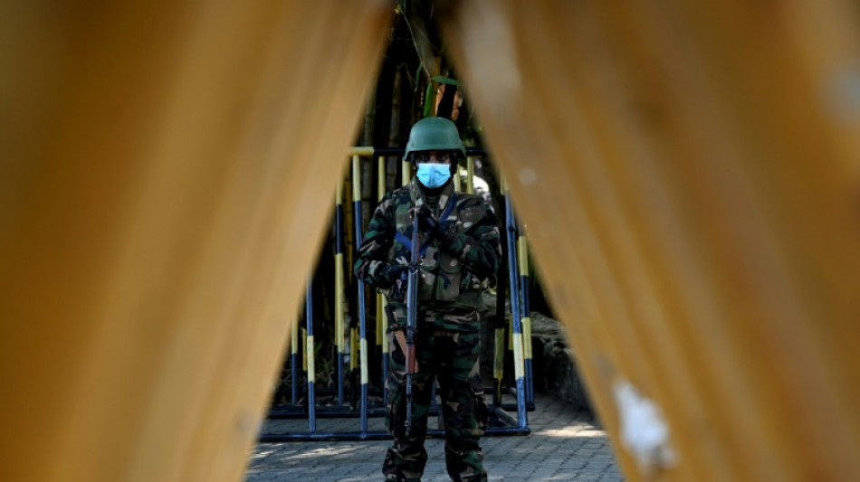 Proteste trotz Ausgangssperre in Sri Lanka