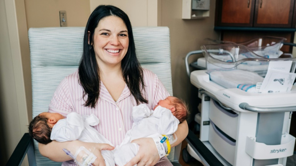 US woman with rare double uterus gives birth to twin girls