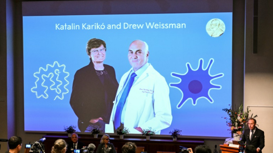 Nobel prize goes to mRNA Covid vaccine researchers