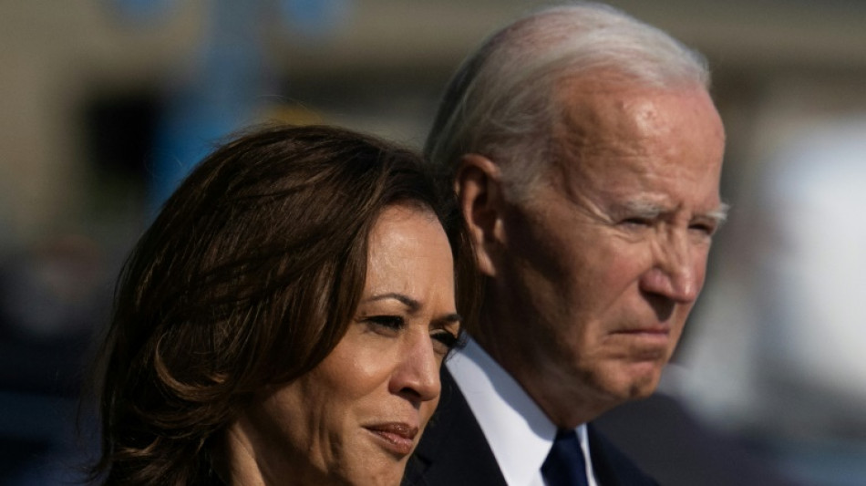 Biden, Harris urge Mideast peace on Oct. 7 anniversary