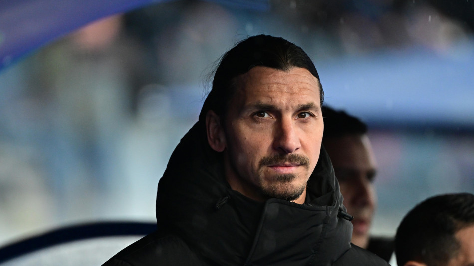 Milan: Ibra e Moncada a Milanello dopo il ko col Feyenoord