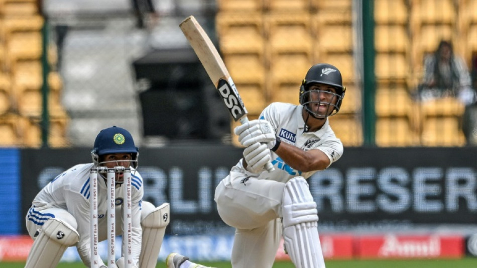 Ravindra hits ton to extend New Zealand lead to 299 in India Test