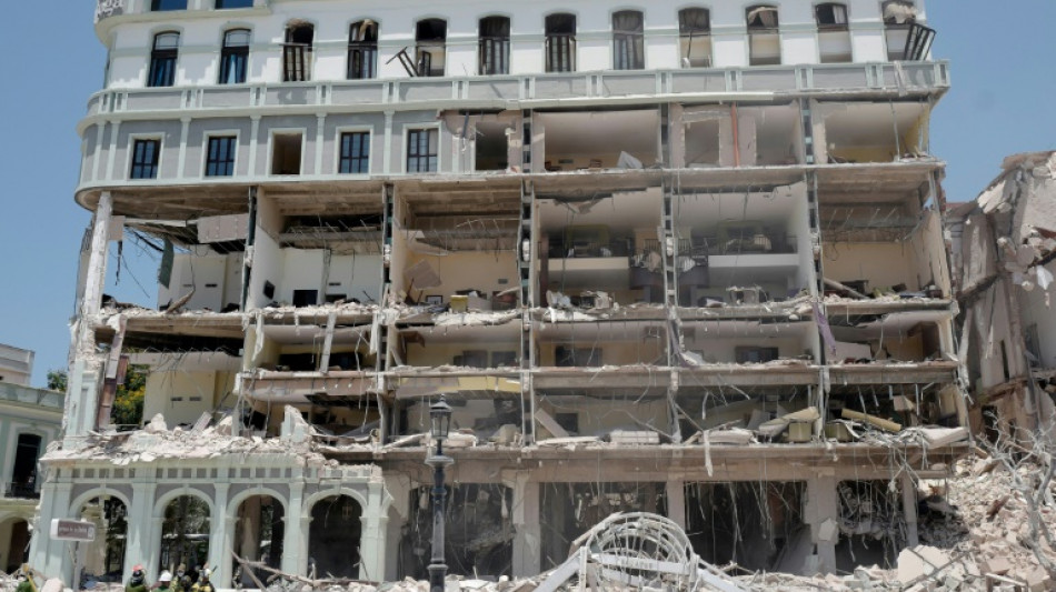 Eight dead in Havana hotel blast, gas leak suspected