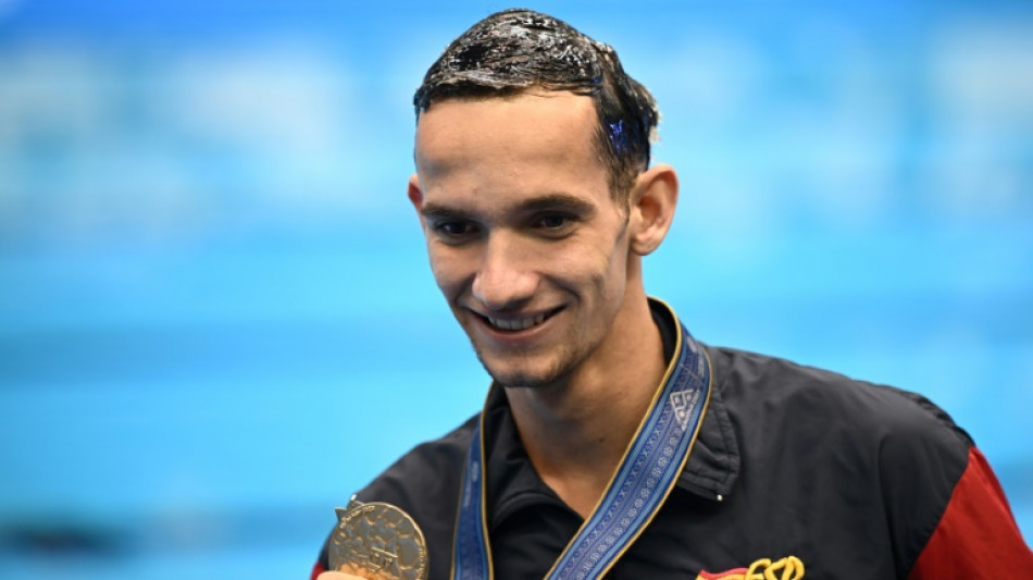 El español Díaz del Río, primer hombre campeón del mundo de natación artística en solo