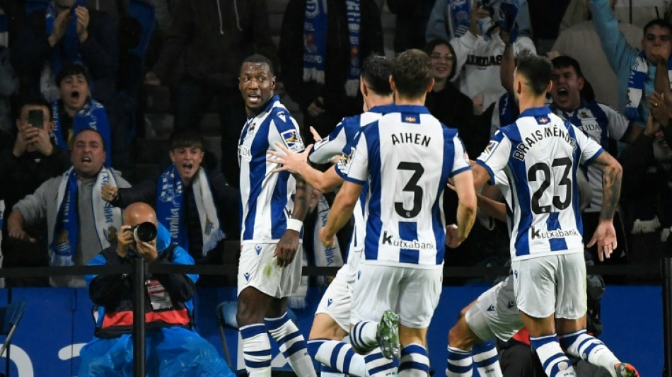 Liga leaders Barca stumble in controversial defeat at Real Sociedad