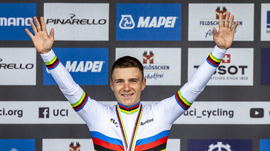 Mondiali Ciclismo: Evenepoel, spero non uno sprint con Pogacar