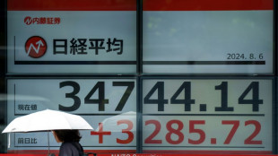 Tokyo's Nikkei index closes up 10.2% after previous day's record fall