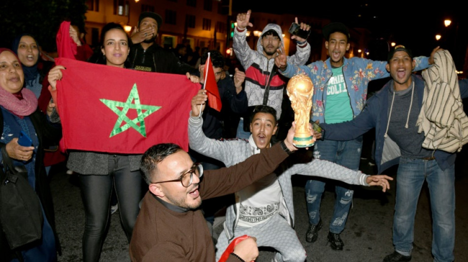 Mondial-2022: fous de joie, les Marocains "fiers" pour l'Afrique et le monde arabe