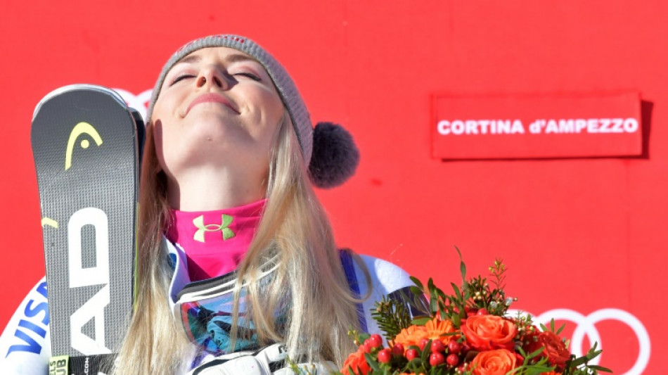 Ski: à Cortina d'Ampezzo, Lindsey Vonn peut retrouver ses bonnes habitudes