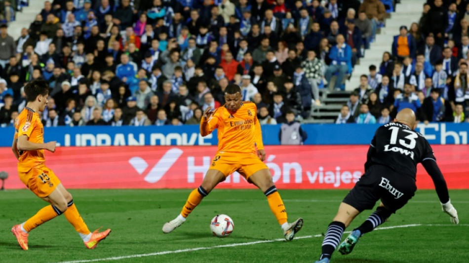 Mbappe on target as Real Madrid cruise to Leganes win