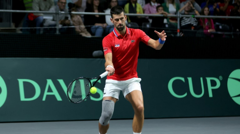 Coupe Davis: la Serbie de Djokovic se sauve en barrage face à la Grèce