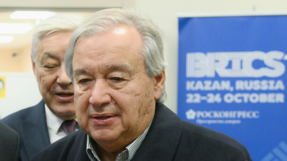 Sommet des Brics: Guterres à Kazan, Poutine poursuit son marathon diplomatique