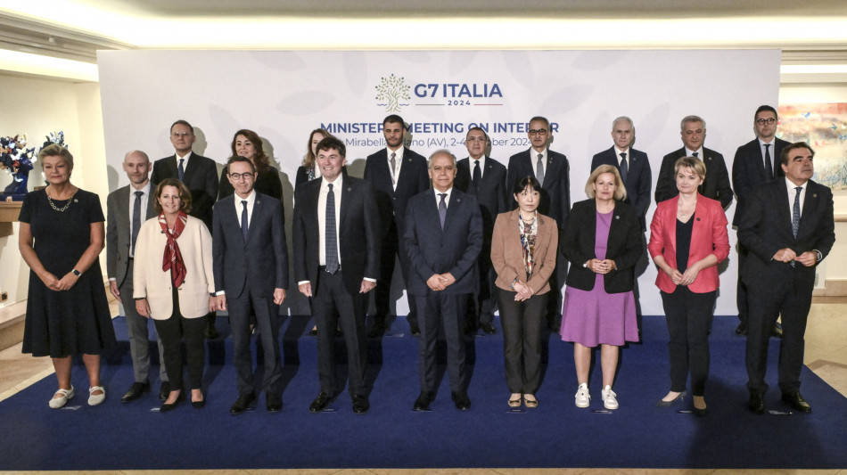 Piantedosi, 'action plan G7 contro trafficanti di uomini'