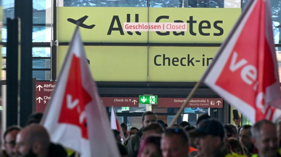 Strike action grounds thousands of flights in Germany