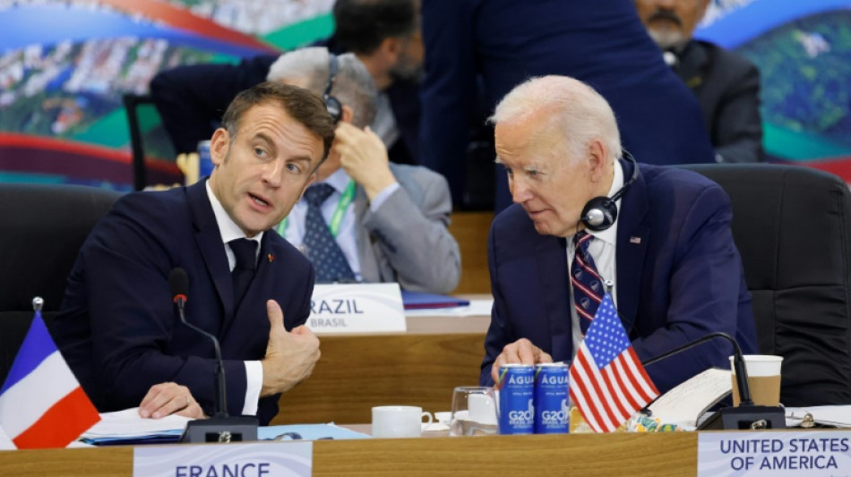 Biden und Macron diskutieren über Waffenruhe im Libanon