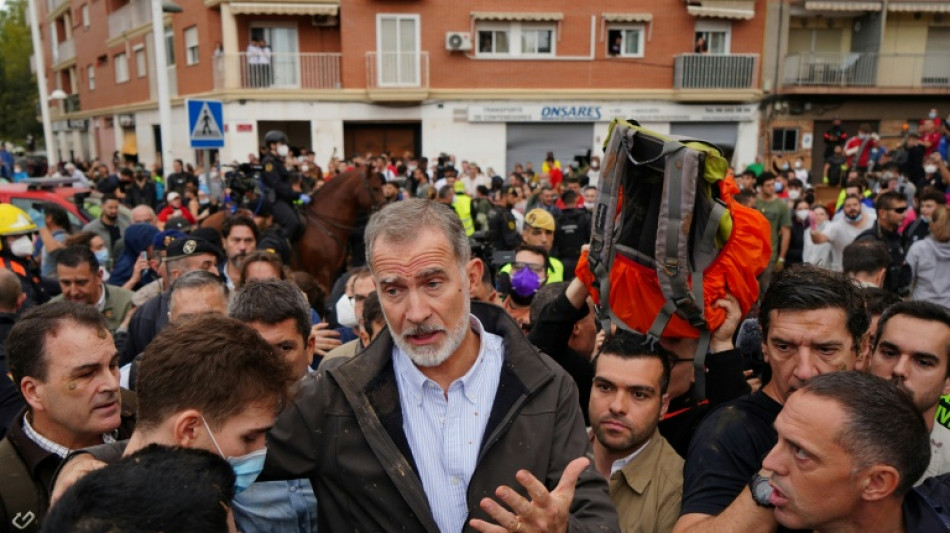 Spain royals to visit flood epicentre after chaotic trip: media