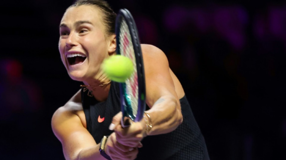 Masters WTA: Sabalenka se défait de Paolini, Rybakina éliminée