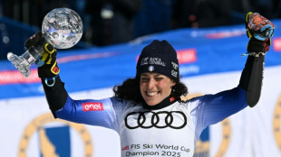 Brignone claims World Cup giant slalom title as Gut-Behrami wins finale