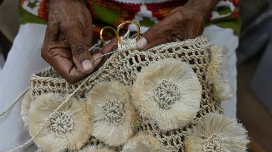 Papua New Guinea women weave their way to a living