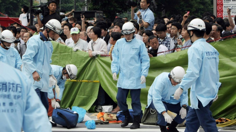 Japón ejecuta a un hombre condenado por apuñalar a 7 personas  en 2008 