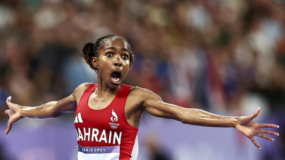 Winfred Yavi, do Bahrein, conquista o ouro nos 3.000m com obstáculos em Paris-2024