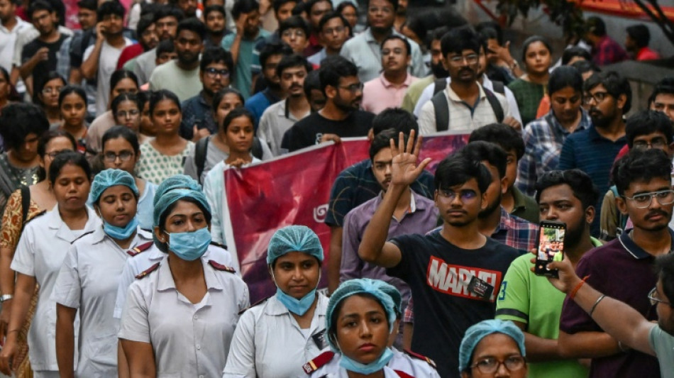 Indian doctors step up protests after colleague's brutal murder