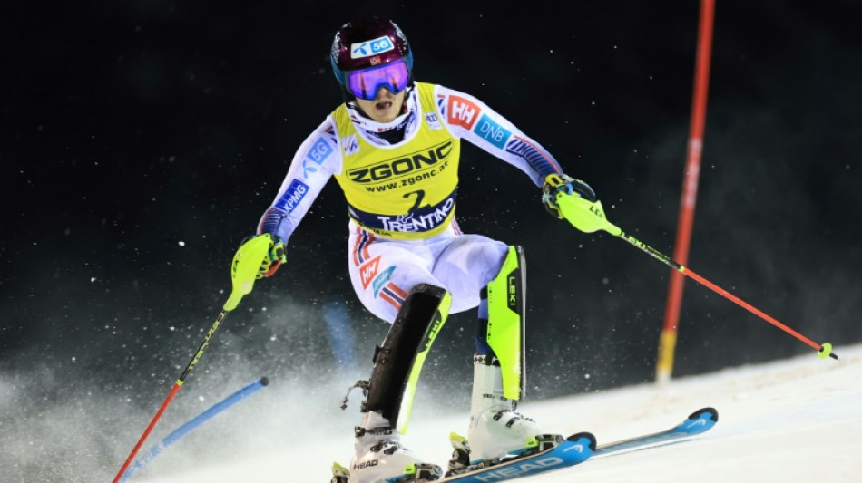 Norway's McGrath leads Madonna di Campiglio World Cup slalom