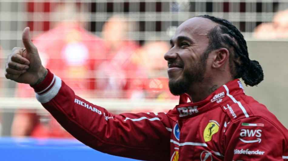 In Rot ganz oben: Hamilton gewinnt Sprint in China