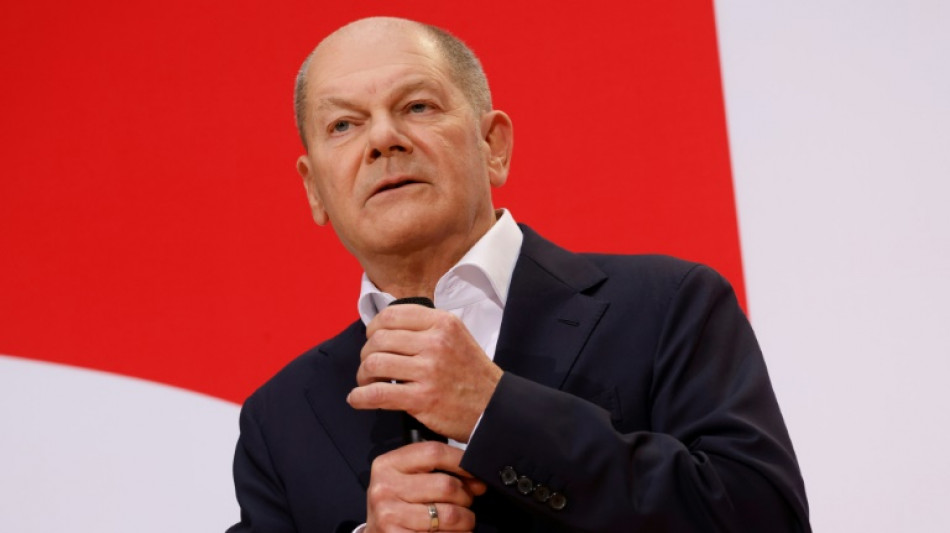 Scholz named party's top candidate for German elections