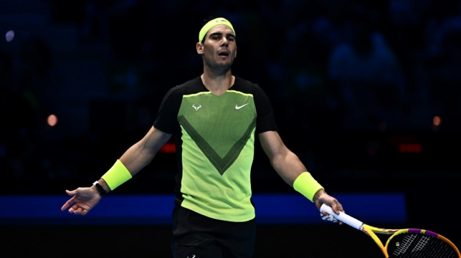 Nadal, con un pie fuera de las ATP Finals a la espera de Ruud