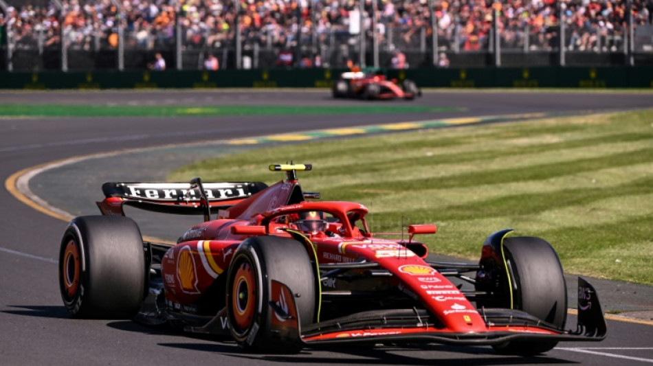 El español Sainz gana un Gran Premio de Australia de Fórmula 1 dominado por Ferrari