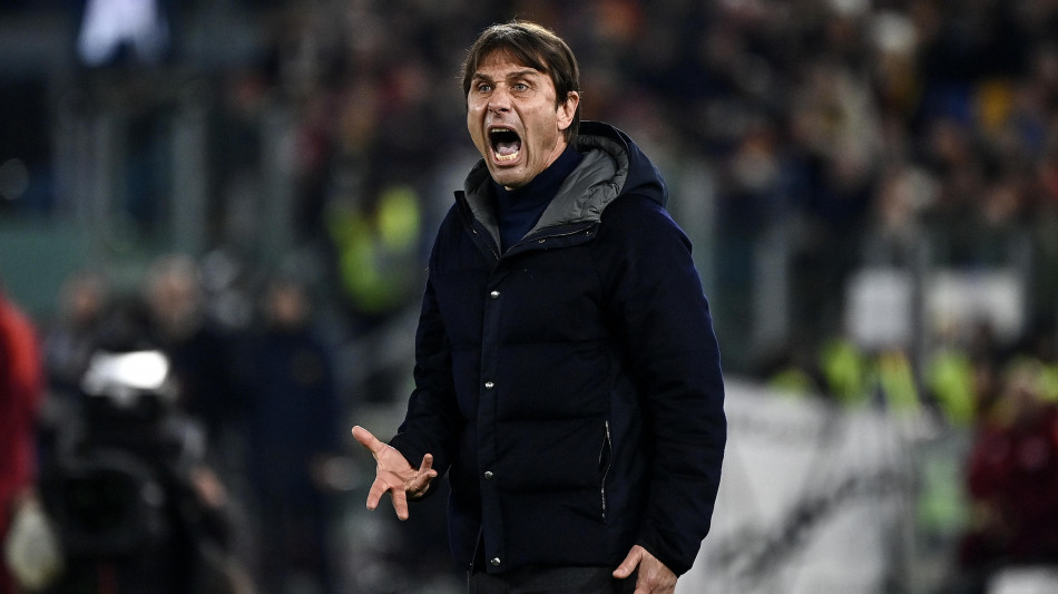 Conte 'Il Napoli è temuto se la Roma esulta per un pari'